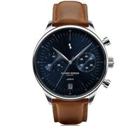 Oliver Green Arbor AR41BULEBR - Man - 41 mm - Analogue - Quartz - Sapphire Glass Blue 41 mm