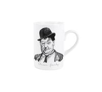 Oliver Hardy Mug - Comedy Vintage Films Stan Laurel & Oliver Hardy Hollywood Movie Gift/Present - Tea Coffee White Ceramic Cup