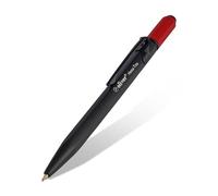 Oliver Hexa Tou Stylus Ballpoint Pen | Red | Matte Finish Metal Body | 0.6mm Cardinal Refill | Twist Mechanism | Touch Screen Tip