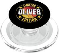 Oliver Name Limited Edition Personalized Birthday Retro PopSockets PopGrip for MagSafe