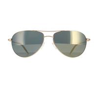 Oliver Peoples Aviator 18K Gold Plated G15 Goldtone Vfx Sunglasses Gold One Size