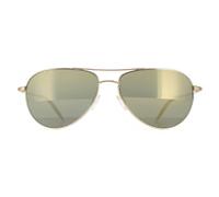 Oliver Peoples Benedict 1002 Unisex 18K Gold Plated Sunglasses