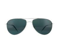 Oliver Peoples Benedict 1002 Unisex Silver Sunglasses