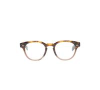 Oliver Peoples Cary Grant round-frame glasses - Brown 48