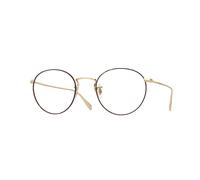 Oliver Peoples Womens Gold Ov1186 Coleridge Metal and Acetate Round-frame Glasses 47mm
