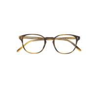 Oliver Peoples Fairmont round frame glasses - Brown 45-49