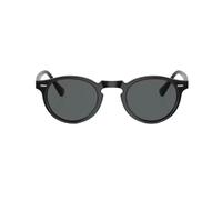 Oliver Peoples Sunglasses Gregory Peck 5217 1031/P2 Matt Black Midnight Express Polarized VFX