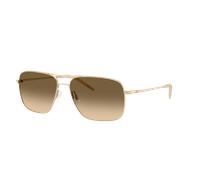 Oliver Peoples Man Sunglass OV1150S Clifton - Frame color: Gold, Lens color: Chrome Olive