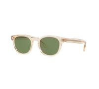 Oliver Peoples Man Sunglass OV5036S Sheldrake Sun - Frame color: Buff, Lens color: Green C