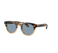 Oliver Peoples Man Sunglass OV5036S Sheldrake Sun - Frame color: Canarywood Gradient, Lens color: Cobalto