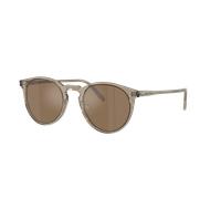 Oliver Peoples Man Sunglass OV5183S O'Malley Sun - Frame color: Sencha, Lens color: Cognac Mirror