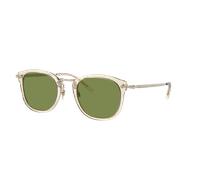 Oliver Peoples Man Sunglass OV5350S OP-506 Sun - Frame color: Buff-Gold, Lens color: Green