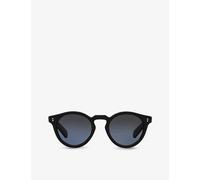 Oliver Peoples Mens Black Ov5450su Martineaux Round-frame Acetate Sunglasses 49mm