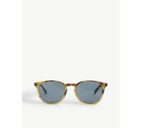 Oliver Peoples Oliver Peoples Ov5298Su Finley Esq. Sun Round-Frame Sunglasses Brown