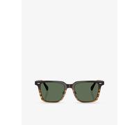 Oliver Peoples Oliver Peoples Ov5592S Mr Federer II Square-Frame Acetate Sunglasses Brown
