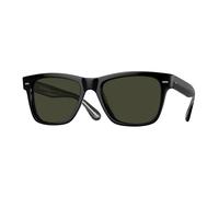 Oliver Peoples OV5393SU OLIVER SUN 1492P1 Man Sunglasses Acetate Black Green G15 Squared Polarized