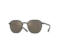 Oliver Peoples Unisex Sunglass OV1329ST Rynn - Frame color: Matte Black, Lens color: Grey Goldtone
