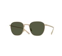 Oliver Peoples OV1329ST RYNN 503552 Unisex Sunglasses Titanium Gold Green G15 Squared Normal