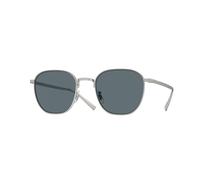 Oliver Peoples OV1329ST RYNN 50363R Unisex Sunglasses Titanium Silver Blue Squared Polarized