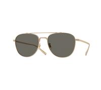 Oliver Peoples OV1335ST RIVETTI 5035R5 Unisex Sunglasses Titanium Gold Grey Pilot Normal