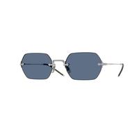 Oliver Peoples Unisex Sunglass OV1353ST TK-13 - Frame color: Silver, Lens color: Blue