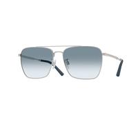 Oliver Peoples Man Sunglass OV1362S R-15 - Frame color: Brushed Silver, Lens color: Sky Gradient Wash to Dark