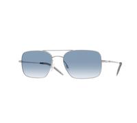 Oliver Peoples OV1373S VICTORY II 50367O Unisex Sunglasses Metal Silver Blue Squared Normal