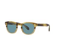 Oliver Peoples Man Sunglass OV5036S Sheldrake Sun - Frame color: Canarywood Gradient, Lens color: Cobalto