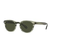 Oliver Peoples OV5036S SHELDRAKE SUN 170552 Man Sunglasses Acetate Green Green G15 Pantos Normal