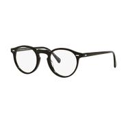 Oliver Peoples OV5186 GREGORY PECK 1005 Unisex Optical frames Acetate Black Transparent Pantos Normal