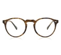 Oliver Peoples OV5186 Gregory Peck Men's Glasses, Brown, Size 47
