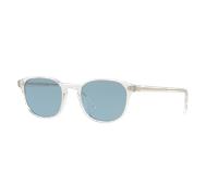 Oliver Peoples OV5219S FAIRMONT SUN 110156 Man Sunglasses Acetate Transparent Blue Squared Normal