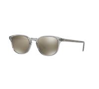 Oliver Peoples Man Sunglass OV5219S Fairmont Sun - Frame color: Workman Grey, Lens color: Dark Grey Mirror Gold