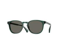 Oliver Peoples OV5298SU FINLEY ESQ. SUN (U) 1763R5 Unisex Sunglasses Acetate Green Grey Round Normal