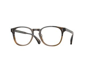 Oliver Peoples OV5298U FINLEY ESQ. (U) 1001 Unisex Optical frames Acetate Brown Transparent Round Normal