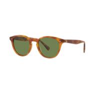 Oliver Peoples Unisex Sunglass OV5454SU Desmon Sun - Frame color: Semi-Matte LBR, Lens color: Vibrant Green