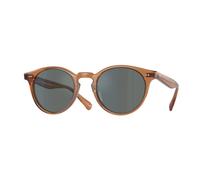 Oliver Peoples OV5459SU ROMARE SUN 1783W5 Unisex Sunglasses Acetate Brown Blue Pantos Normal