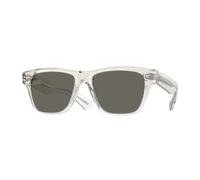 Oliver Peoples Unisex Sunglass OV5522SU Oliver Sixties Sun - Frame color: Black Diamond/Crystal Gradient, Lens color: Carbon Grey