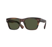 Oliver Peoples OV5524SU BIRELL SUN 172452 Unisex Sunglasses Acetate Brown Green G15 Pillow Normal