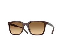 Oliver Peoples Man Sunglass OV5553SU Mr. Federer - Frame color: Semi-Matt Dark Brown, Lens color: Saddle Gradient Wash to Dark