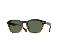 Oliver Peoples OV5593S R-11 13929A Unisex Sunglasses Acetate Brown Green G15 Squared Polarized