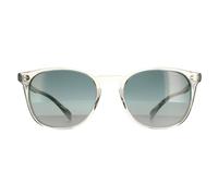 Oliver Peoples Round Black Diamond Steal Gradient Ov5298Su Finley Esq. Sunglasses In Grey Grey