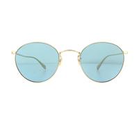 Oliver Peoples Unisex Sunglass OV1186S Coleridge Sun - Frame color: Gold, Lens color: Cobalto