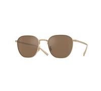 Oliver Peoples OV1329ST RYNN 5035G8 Unisex Sunglasses Titanium Gold Orange Squared Normal
