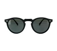 Oliver Peoples Sunglasses Gregory Peck 5217 1031/P2 Matt Black Midnight Express Polarized VFX