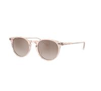Oliver Peoples Unisex Sunglass N.02 Sun - Frame color: Cherry Blossom, Lens color: Tuscan Brown Gradient Mirror