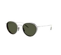 Oliver Peoples Unisex Sunglass OV1318ST TK-8 Sun Gold Plated - Frame color: 18k White Gold Plated, Lens color: G-15