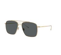 Oliver Peoples Unisex Sunglass OV1320ST Dresner - Frame color: Gold, Lens color: Midnight Express Polar