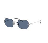 Oliver Peoples Unisex Sunglass OV1353ST TK-13 - Frame color: Silver, Lens color: Blue