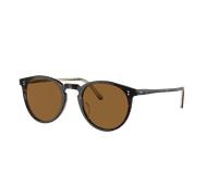 Oliver Peoples Unisex Sunglass OV5183S O'Malley Sun - Frame color: 362/Horn, Lens color: Brown